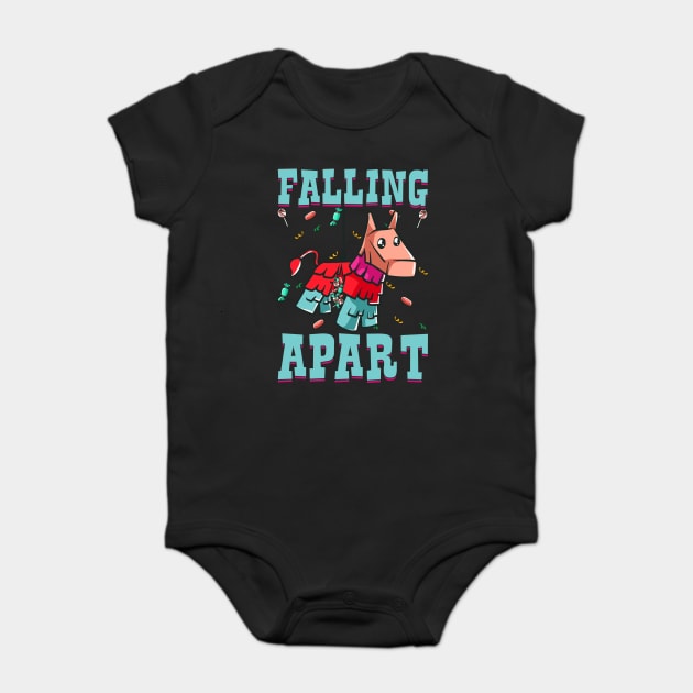 Cinco de mayo Funny Falling Apart Pinata product Baby Bodysuit by creative